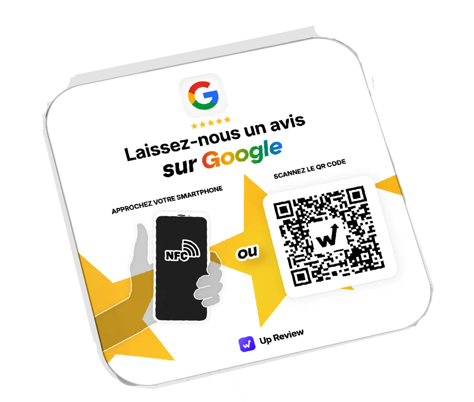 Plaque connectée Google